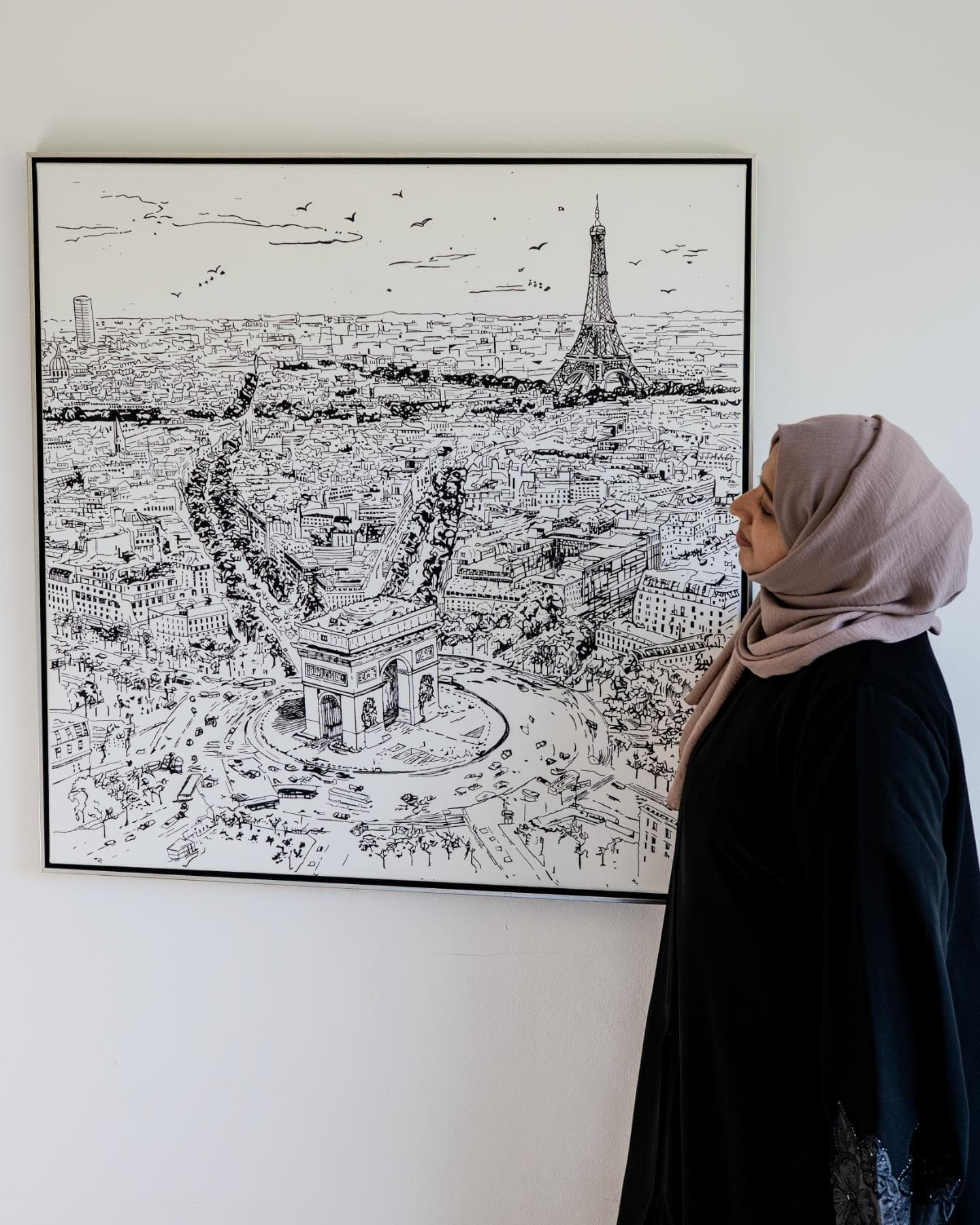 Portrait of artist Lubina N Salam